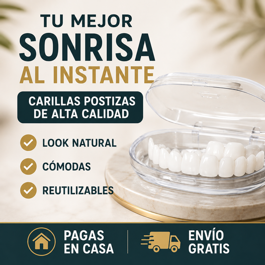 Sonrisa Perfecta™ — Carillas Dentales Removibles
